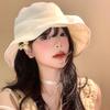 Women'S Summer  Organza Fisherman Hat Stylish And Versatile Sun Hat Outdoor Hat