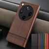 For OPPO Find X9 Ultra 5G Magnetic Leather Texture Wallet Case for OPPO Find X9s Pro Case Find X9 X 9 Pro Luxury Cover
