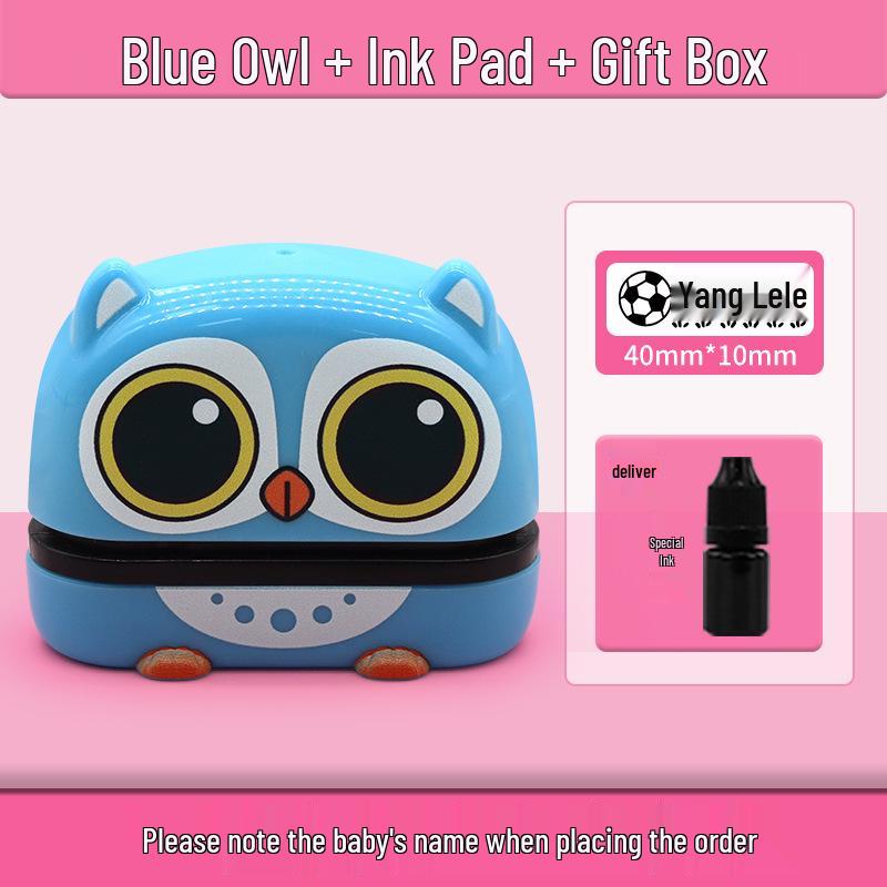 Customizable Children s Clothing Name Stamp - Washable & Colorfast for Kindergarten