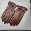 Unisex Patchwork Sheepskin Leather Gloves for Outdoor Cycling and Motorcycle Use
