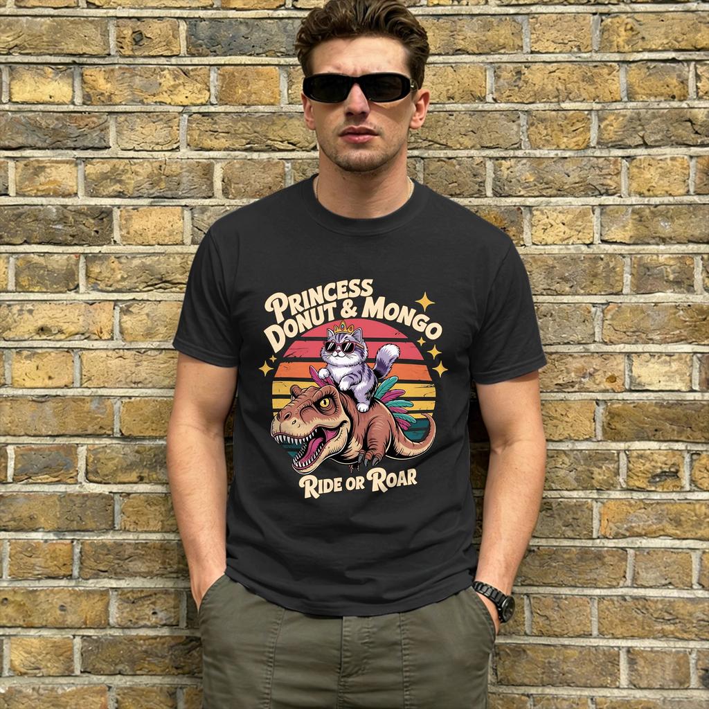Oversized TShirt Summer Dungeon Crawler Carl Fashion T Shirts Mongo Is Appalled Cotton Tshirt for Couple Y2K Short Sleeve
