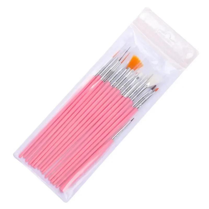 Fondant Painting, Cookie Decoration Tools, DIY Sugar Craft Baking Decorating Tools, 15Pcs/set Fondant Cake Brush, Cake Pen Brush