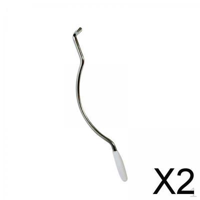 2x Tremolo Arm Whammy Bars Single Bridge System Musical Instruments Accessories 6mm