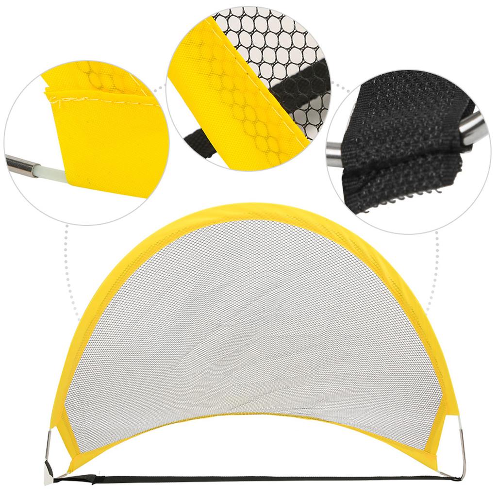 68cm Iron Pole Cloth Material Folding Football Gate Soccer Door Outdoor Sports Exercise Toy