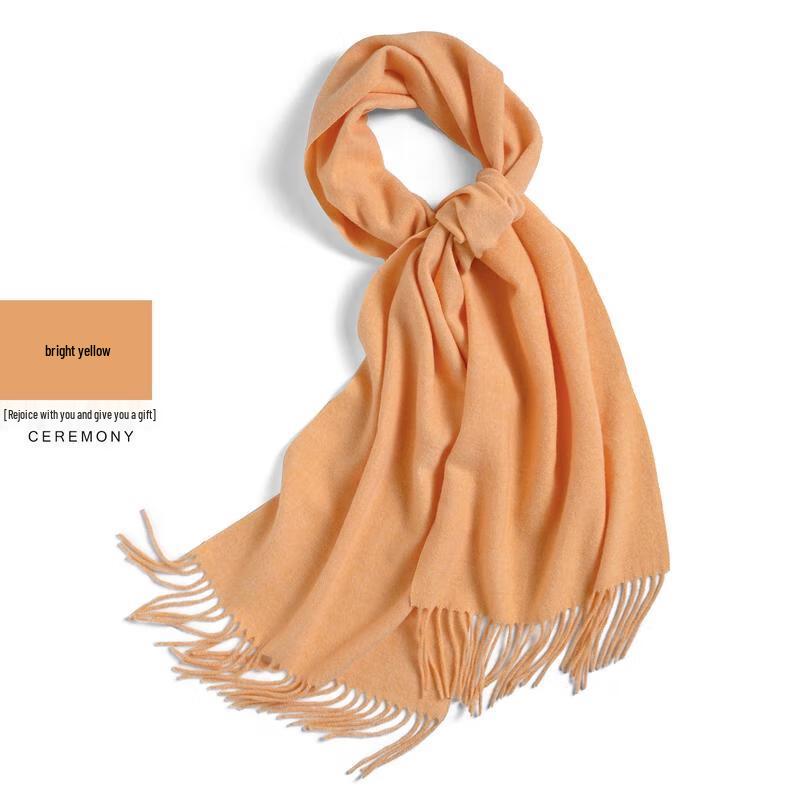 HANDUNYOU Solid Color Versatile Scarf