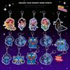 Chaveiro Acrílico Caçador de Demônios Illidan Stormrage Acessório de Mochila de Anime Design em Camadas Leve para Transportar Portátil Fofo Mini