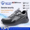 Blue Gull Shield Men's Insulated Anti-slip Electrician Work Shoes - Anti-smash, Anti-puncture, Comfortable