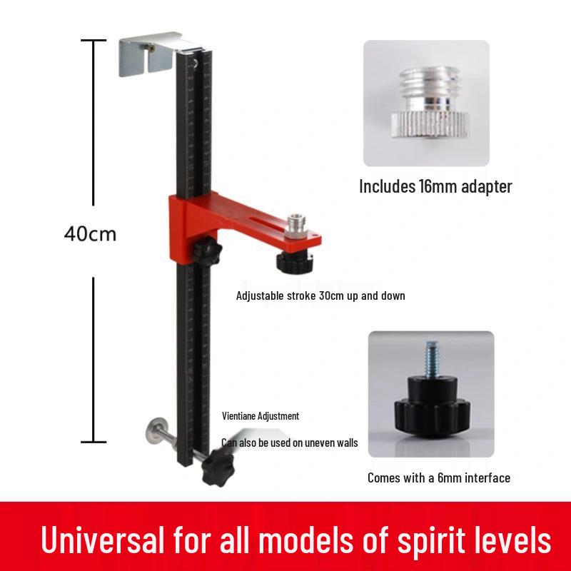 Nivellierbare Wandhalterung für Infrarotlinien und Decken Dekoration