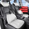 Car Interior Neck Pillow Leather Lumbar Breathable Seat Cushion For Volvo XC90 V90 V60 XC60 V40 EC40 EX40 S80 S60 S90 C40 XC40