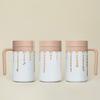 National Museum of Korea Gold Belt Inlay Tumbler (Black/White) – 420ml