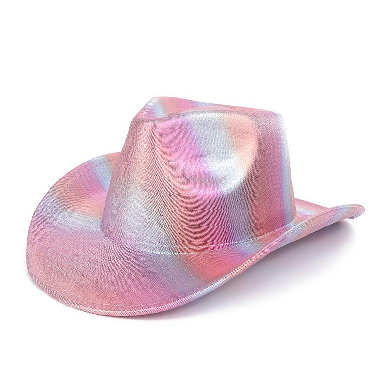 

JYL TS DIY Feather Fedora Hat Men Women Jazz Cap Felt pink_M(56-58cm） латунний
