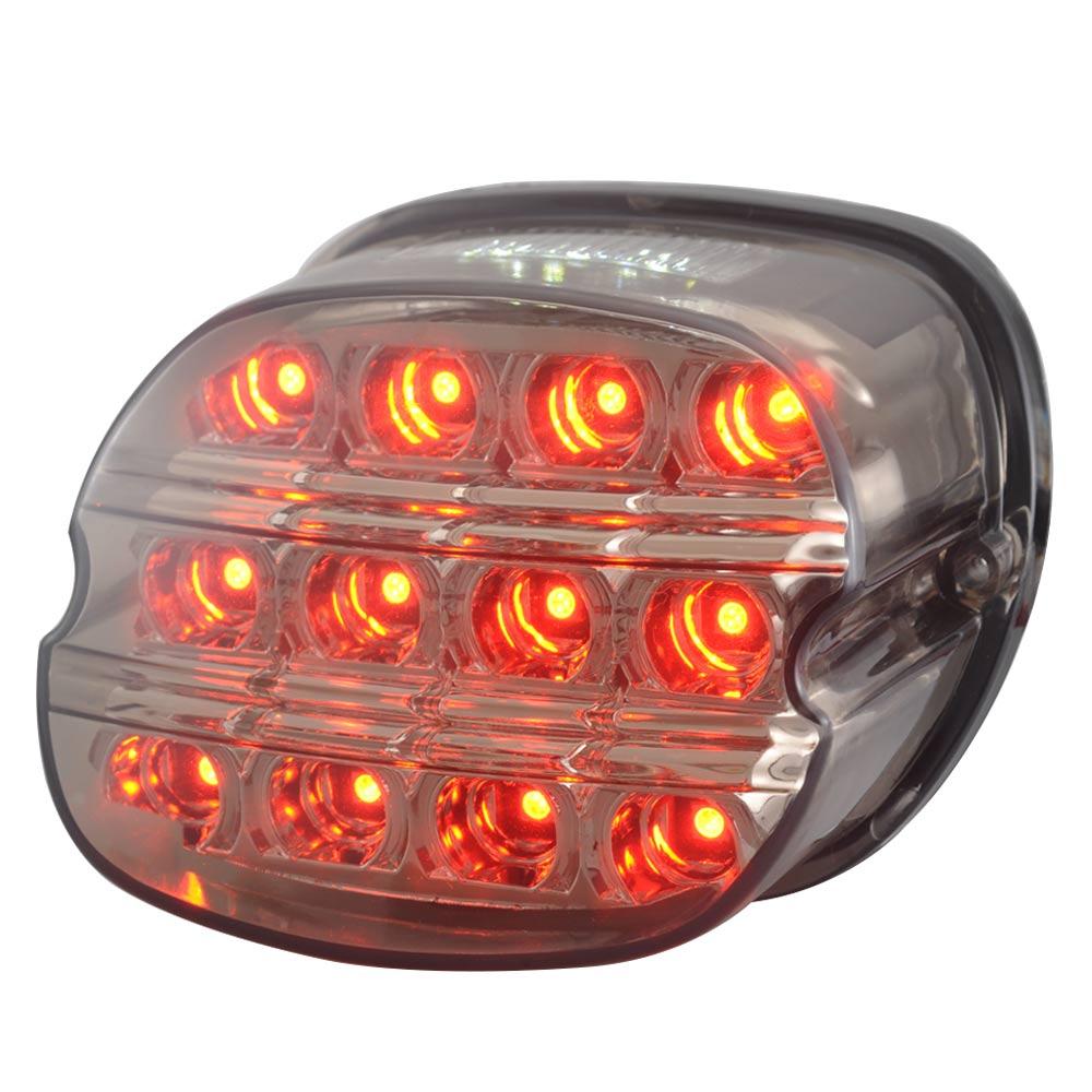 Motorcycle LED Taillight Rear Brake Light For Harley Touring Road King Electra Street Glide FXDL 1999-2008 Turn Signal Tail Lamp