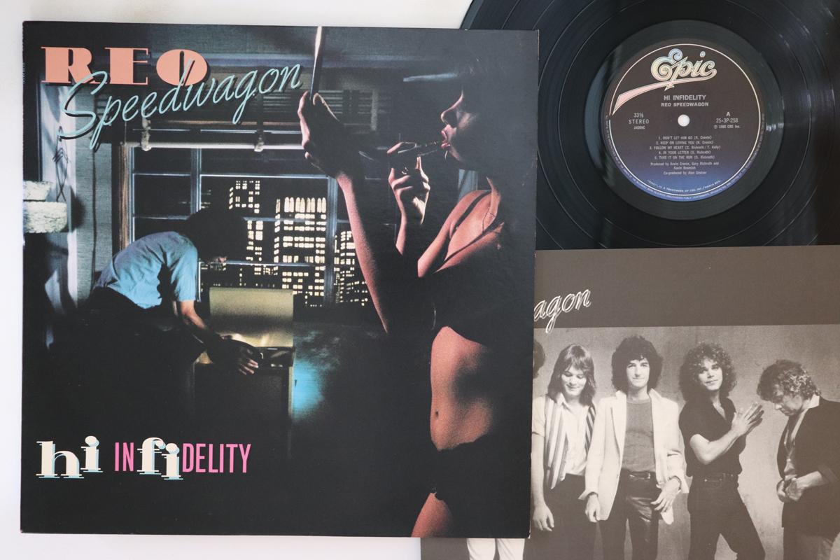 

LP Record - Hi Infidelity 253P258 EPIC 1980 Japan Rock