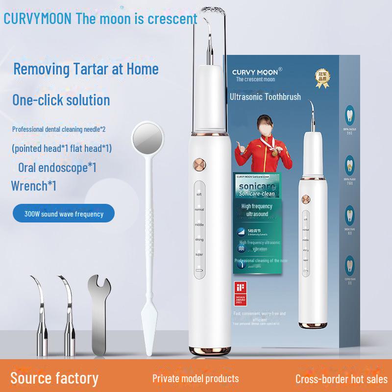 

Ultrasonic Tooth Cleaner & Whitening Sonic Tool - Home Electric Dental Instrument