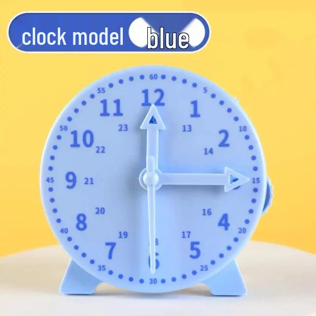 

Elementary School Math Clock Model for Teaching Time Recognition: First & Second Grade Learning Aid