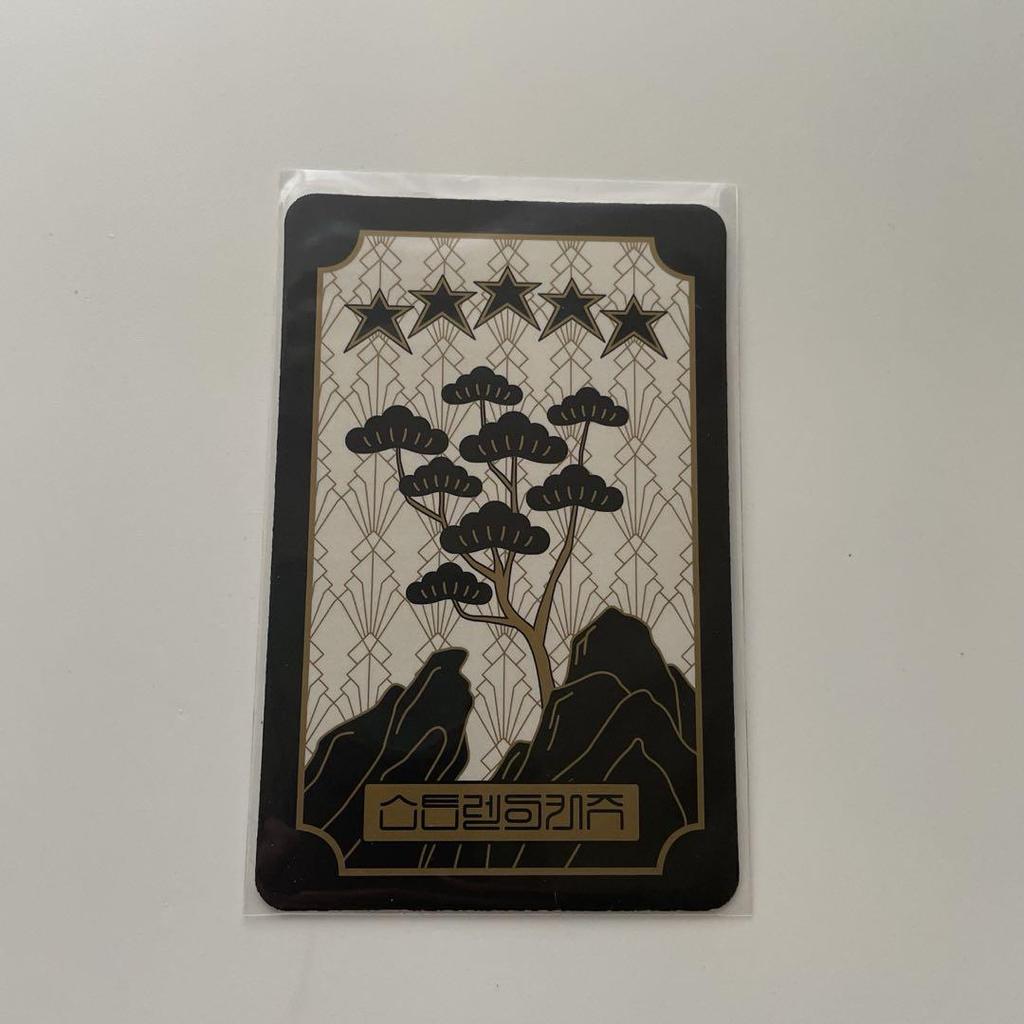 [USED] Stray Kids 5-star B&N trading card Hyunjin