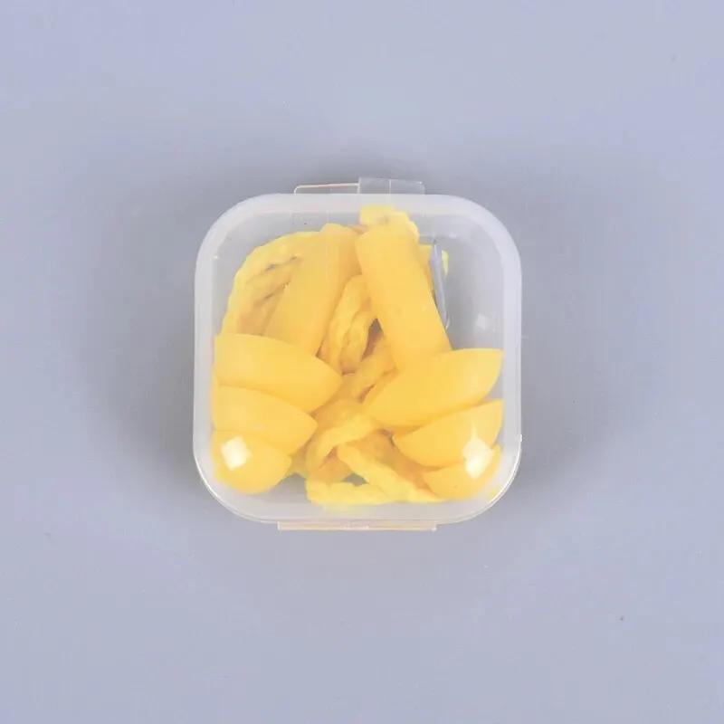 1 Pc Silicone Ear Plugs Sleep Earplugs Noise Reduction Swimming Earplugs With Rope For Diving Underwater Ear Plugs