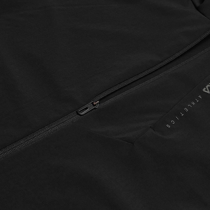 FILA Fitness Casual Classic Simple Comfortable Woven Zip-Up Hooded Jacket Men jackets A11M541709FBK