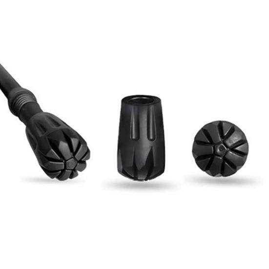 8Pcs Trekking Pole Tips Lightweight Universal Outdoor Hiking Backpacking Mountaineering Walking Stick Anti-Slip Rubber Cover Replacement