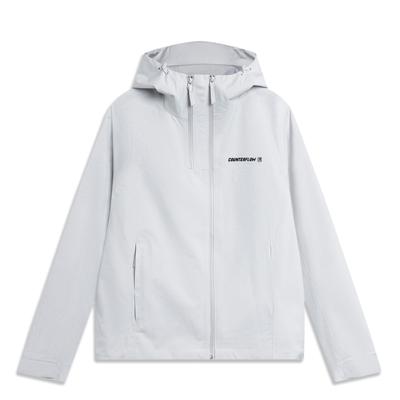 Li Ning CF Reflective Anti-Rain Windbreaker Outdoor Waterproof Jacket Women Jacket ACFU006-5