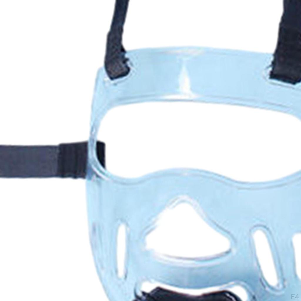 Masque De Protection Transparent Visage - Pour Arts Martiaux, Karaté, Boxe Enfants/adultes, En Polycarbonate Et éponge, Ventilation Optimisée - 6