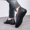 Herren Rund Zehenbereich Synthetik Lässig Herren Freizeitschuhe Slipper Erbsenschuhe Atmungsaktiv Niedriger Absatz Loafer Herrenschuhe Herren