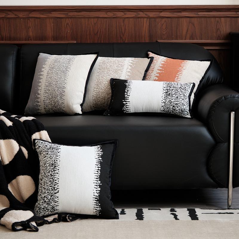 Fashion Striped Pillow Cover Vintage Boho Pillowcase for Sofa Bed Decor Living Room Bedroom Cushion Case No Pillow Core