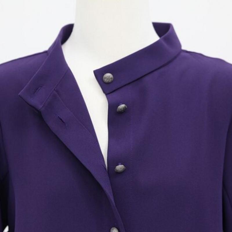 Shiz Madam Women Demure Banding Shirring Blouse T57201