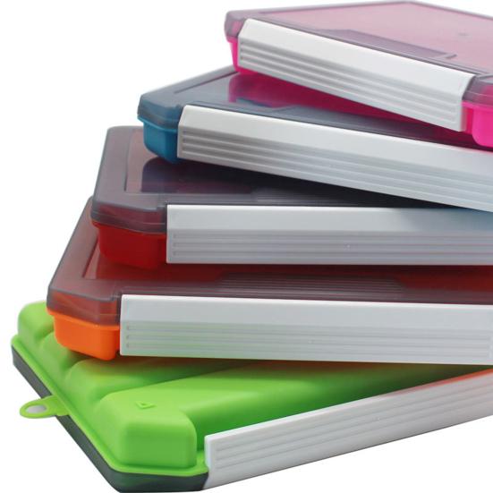 Bait Case Single-Layer Multifunctional PP Plug-in Lure Storage Box for Fishing Lover