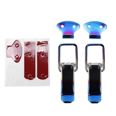 Universal Car Hood Lock Clip Quick Latch Fender Clamp  Hook Small Size