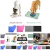 48*30*2cm Silicone Pet Mat Anti-spill Dog And Cat Feeding Mat