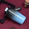 New Stylish Gradient Steel Thermos Cup American Outdoor Will Carry Rope Handy Cup Coffee Cup Durable Durable Useful