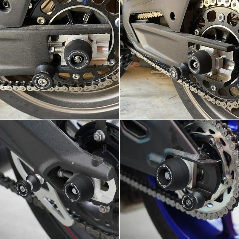 For Triumph Trident 660 Tiger 900 800 1200 Sport Street Triple R 765 765RS 8MM Swingarm Spools Slider Stand Screw Accessories