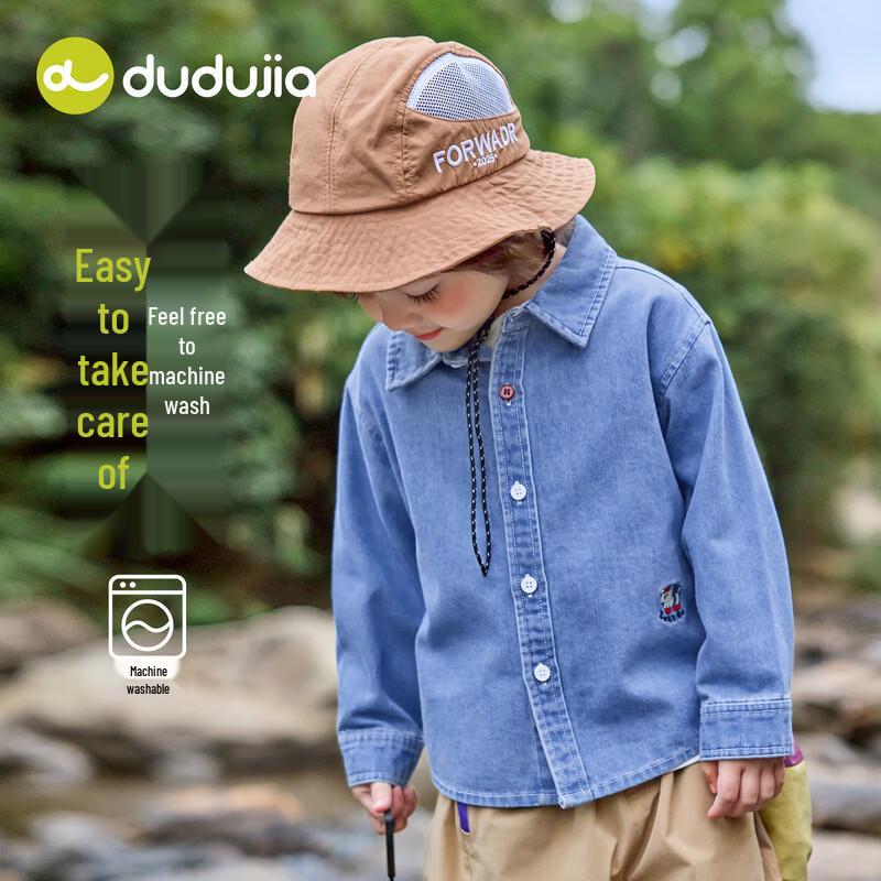 

Dudujia Children s Spring Denim Shirt 90