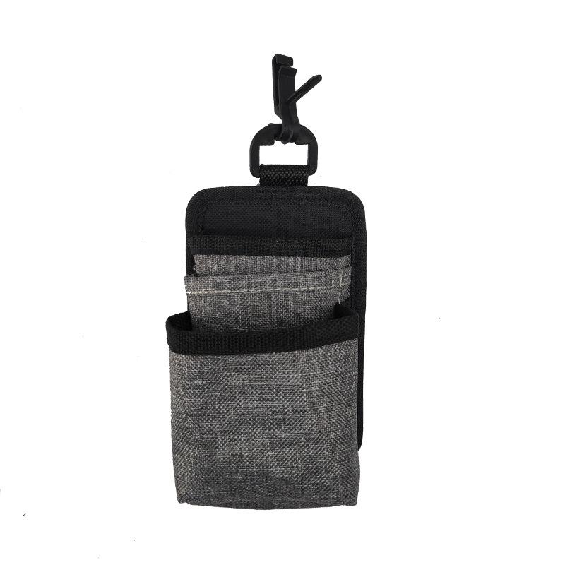 

Bag Within a Bag, Storage Bag, Car Ventilation Port Storage Bag (With Data Cable Hole), Can Hold Mobile Phones, Power Banks,Etc сірий колір