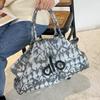 Yoga Bag, Celebrity Style, Large-capacity Canvas Bag, Handbag for Commuting and Shopping, Sports and Fitness Tote Bag