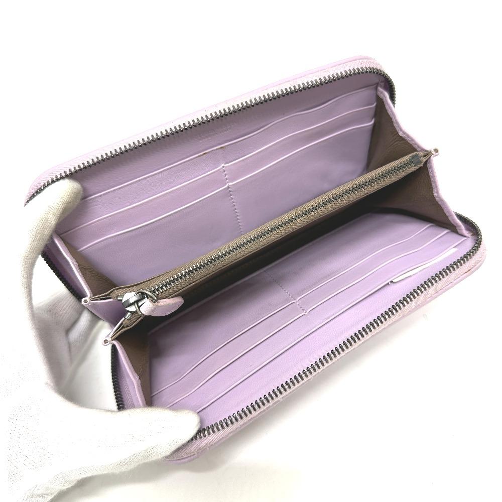 BOTTEGA VENETA 114076 Intrecciato Wallet Zip Around Wallet Long Wallet