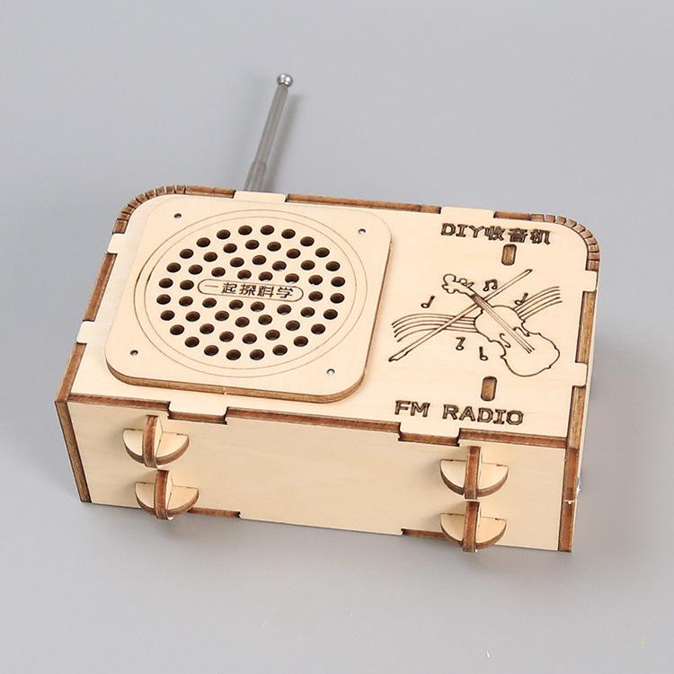 Science And Technology Small Production Children DIY Radio Model Hand-assembled Toys Scientific Experimental Materials Science And Education Frontier