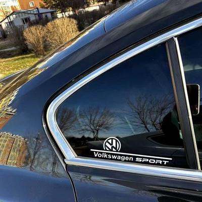 2025 Karštas 2 vnt. Automobilio Langų Kėbulo Bagažinės Dekoravimo Ženklelis Automobilių Aksesuarai Lipdukas Volkswagen Polo T5 Golf 5 6 Passat Magotan Tour