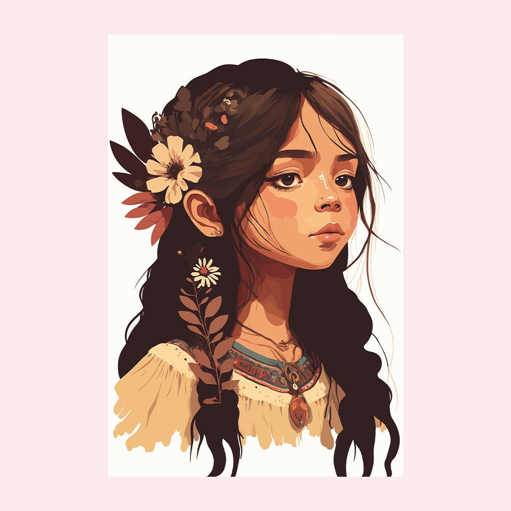 Afrikanische Frau Abstrakte Kunst Leinwandgemälde Afrikanisches Mädchen Afrika Kunst Poster und Drucke Wandkunst Bilder für Wohnzimmerdekor