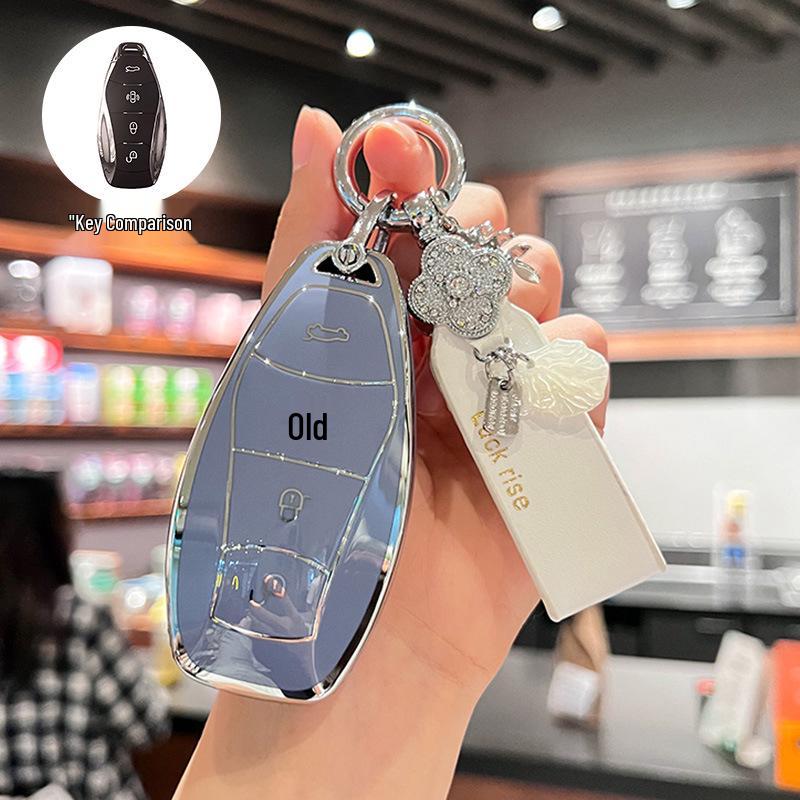 Premium Hongqi H5 Key Case for HS5/H9/H6/HS7/HS3/HQ9 - High-End Car Shell Cover