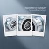 New 1/2Pcs M8/M10x35x20mm H-groove Pulley Belt Groove Pulley Roller 6000-2RS Bearing Wheel Rolling Guide Wheel