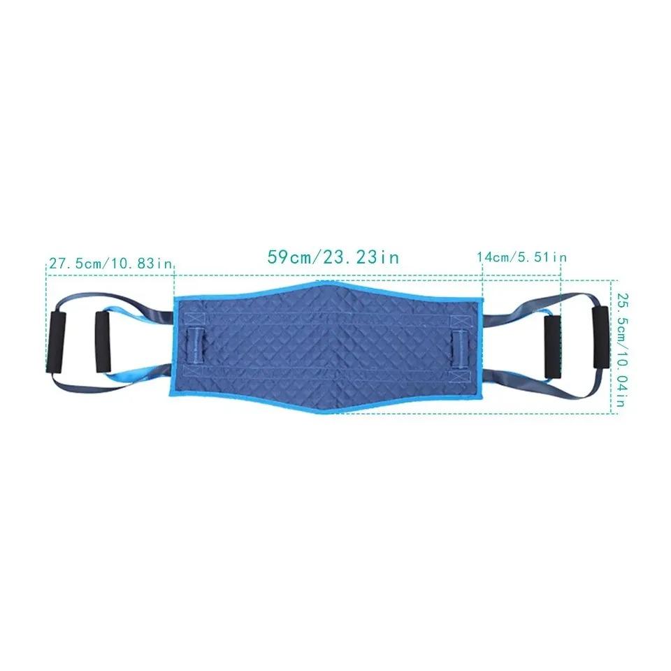 Bed Transfer Board Extra Wide Non-Slip Auxiliary Bed Transfer Sling for The Elderly and People with Lower Limb
