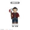 G0129 Halloween Billy Horror Figure Building Blocks Toy Bagged, Collectible Mini Action Brick Set, Educational Gift for Kids