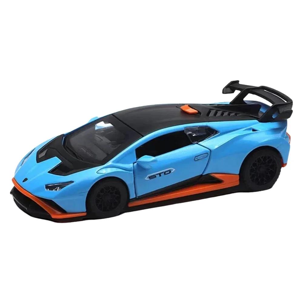 

Модель подвески Lamborghini STO в масштабе 1/40 для Mitsubishi Porsche Ford Dodge Классический автомобиль Статическая модель автомобиля Сплав литье под давлением Модель автомобиля Коллекция Подарок синий