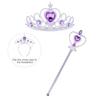 Rapunzel Carnival Costume 5-6 Years 120cm 3 Accessories Purple Pink Children Role Play Dress for Halloween Christmas Children's Day