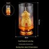 Auspicious Lucky Pouch Windproof Lotus Candle