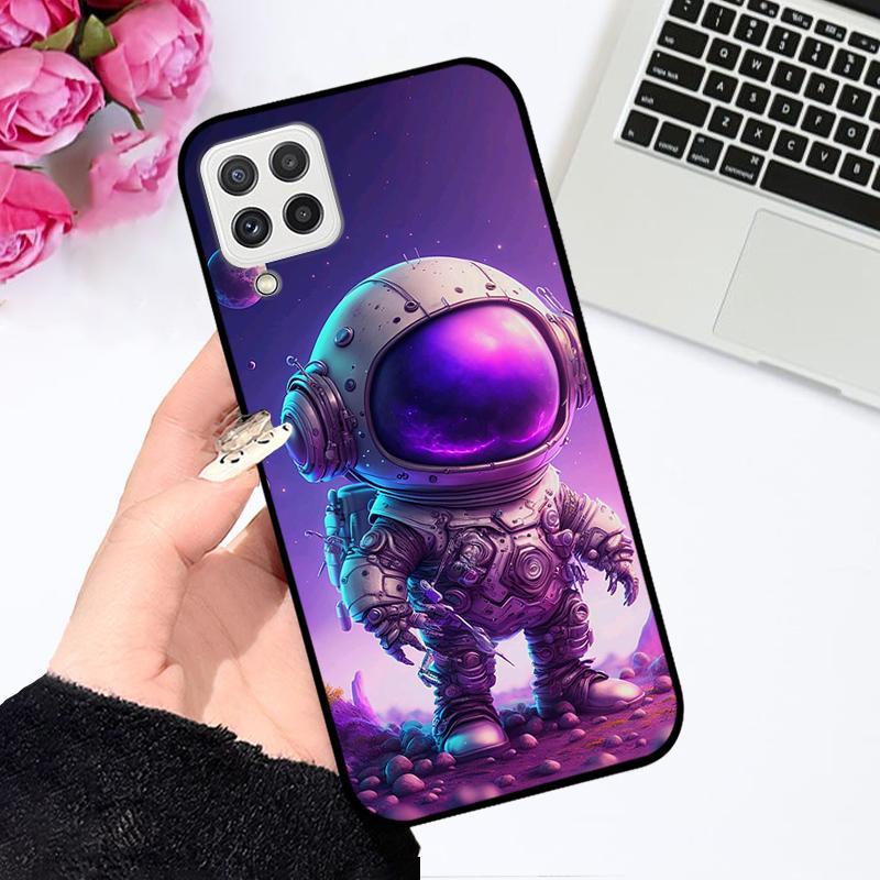 Für Samsung Galaxy A22 4G 5G Hülle A225 A226 Farbdruck TPU Weiche Silikonhülle Für Samsung A22s 5G Handyhülle Bumper Fundas