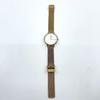 Used Operation not confirmed Daniel Wellington Watch Quartz White Dial Gold