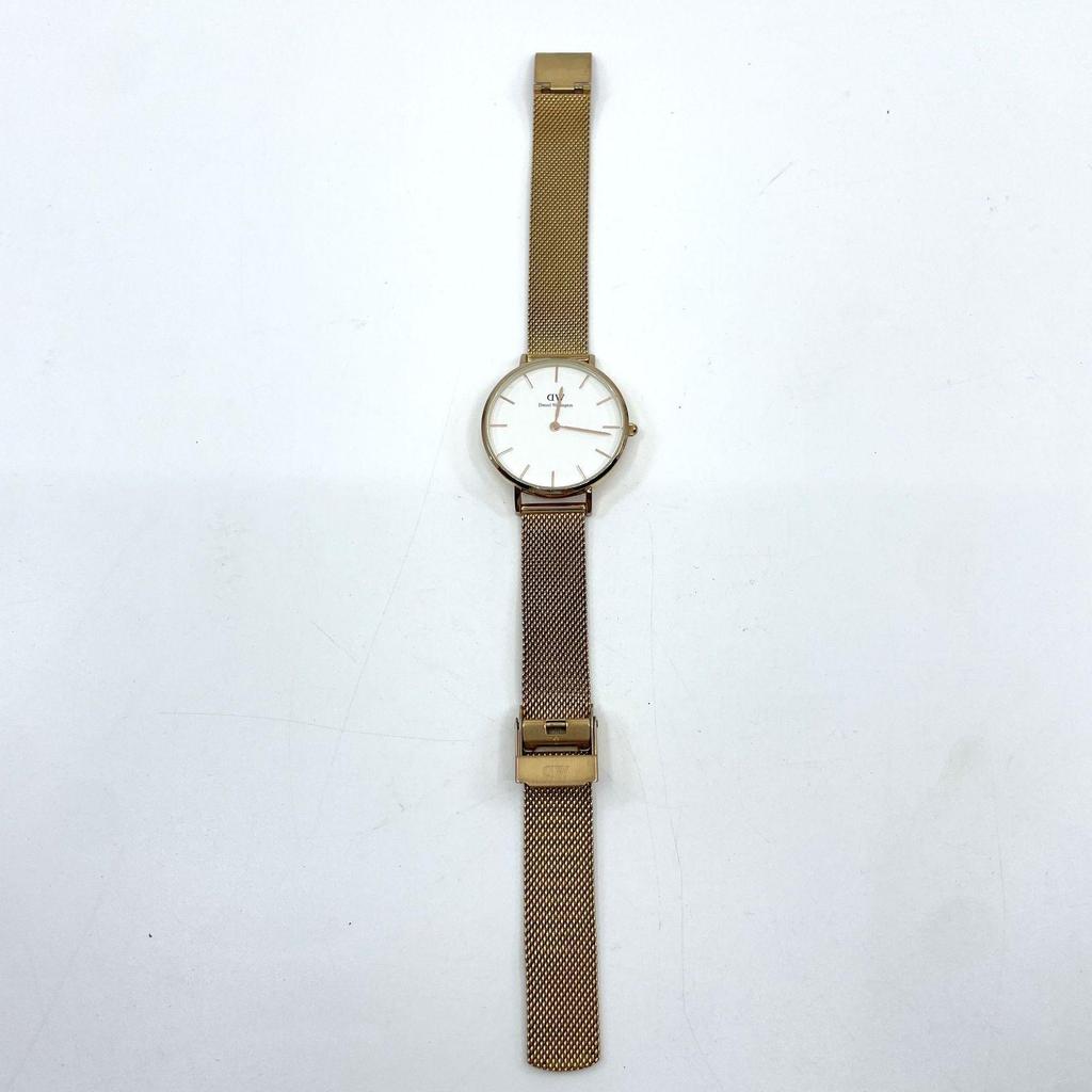 Used Operation not confirmed Daniel Wellington Watch Quartz White Dial Gold